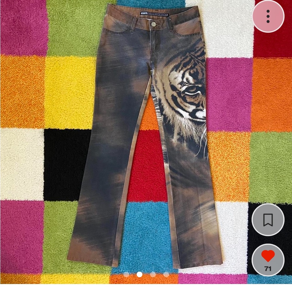 Bongo low waist tiger jeans
